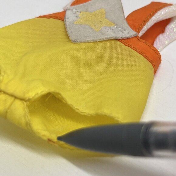 Vintage Rainbow Brite Canary Yellow replacement Outfit Jumpsuit 1983 - Picture 9 of 12